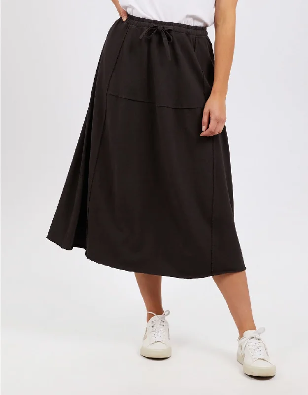 Jayne Skirt - Washed Black