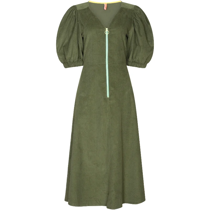 Loulou Dress Olive