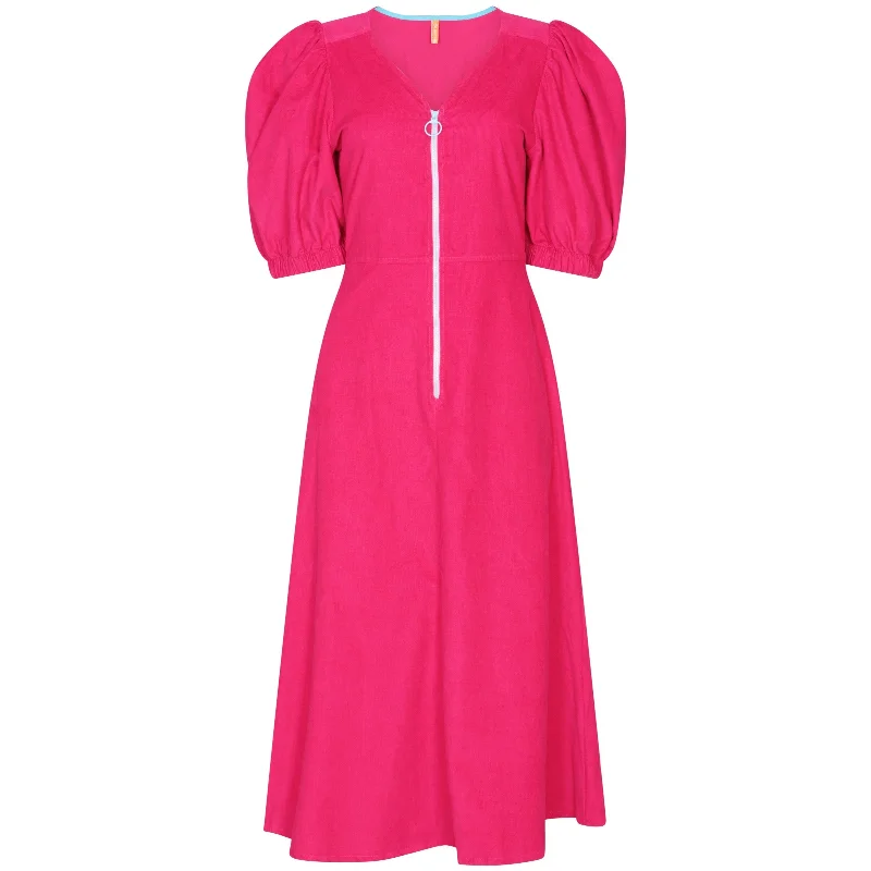 Loulou Dress Raspberry