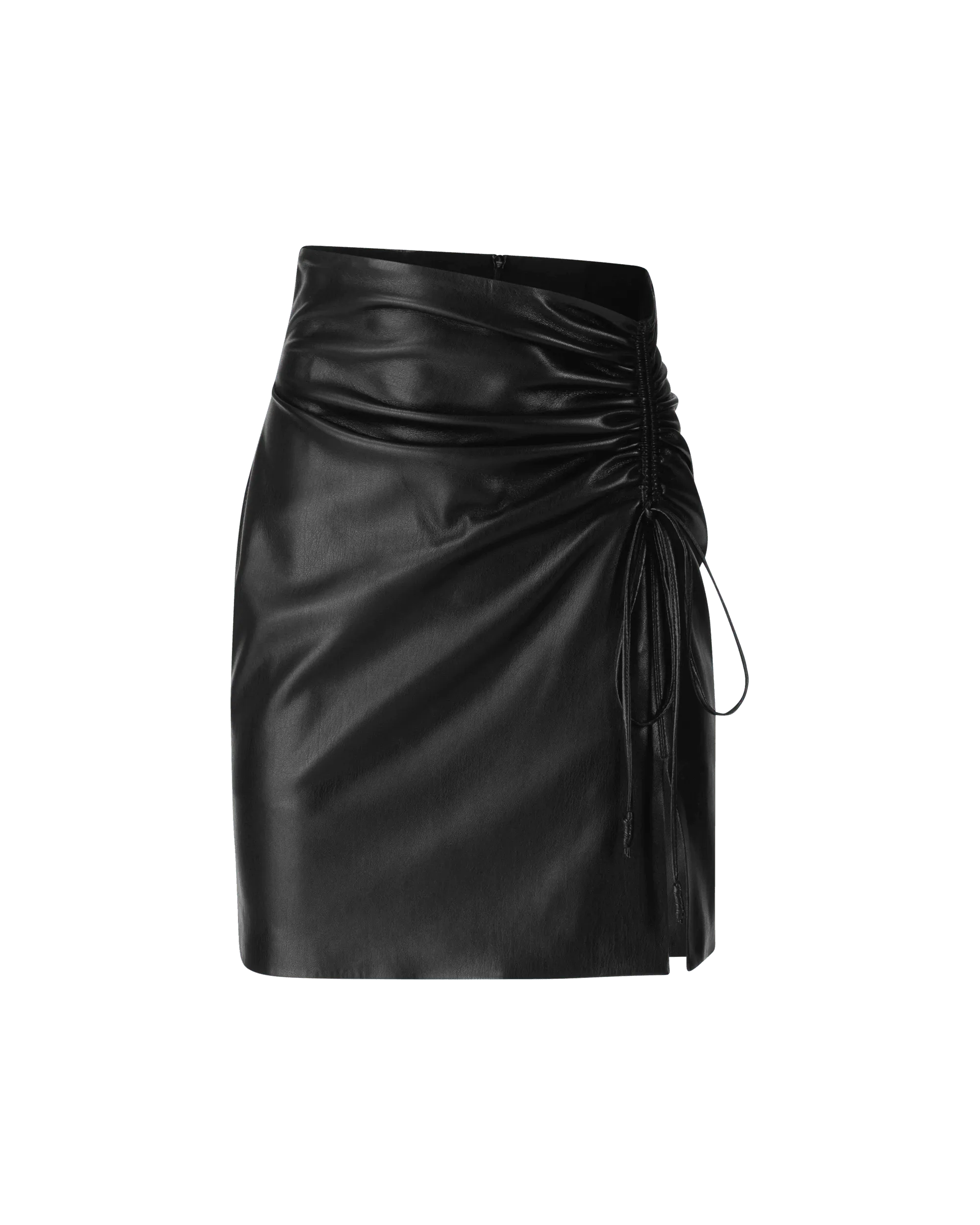 Zow Vegan Leather Mini Skirt