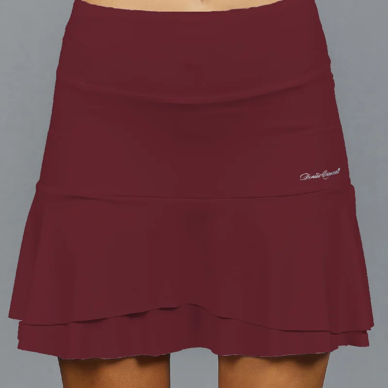 Long Basic Skort (rust)