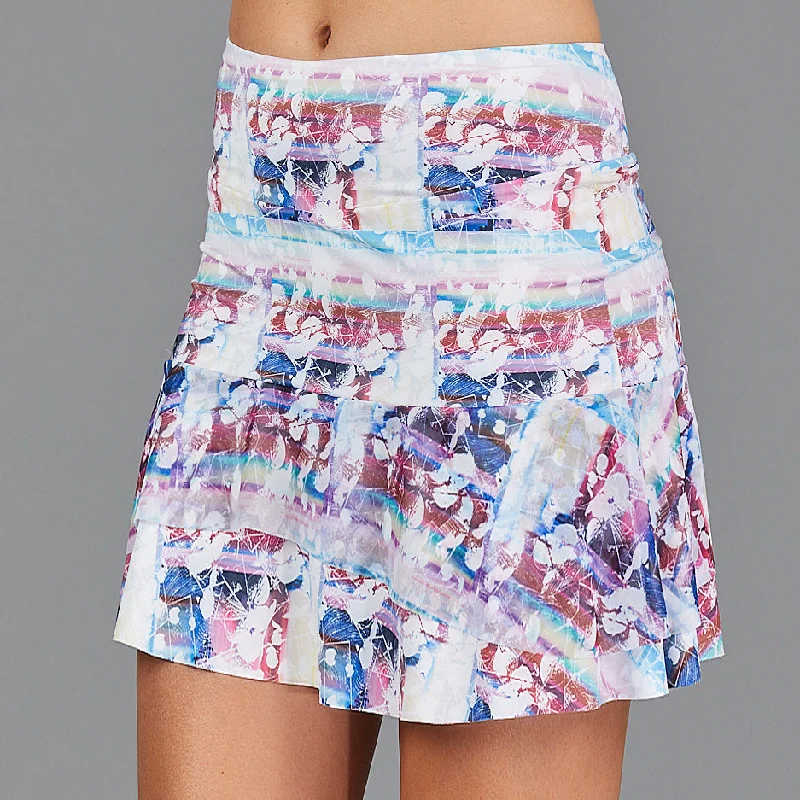 Juliette Two Tier 16.5" Skort (print)