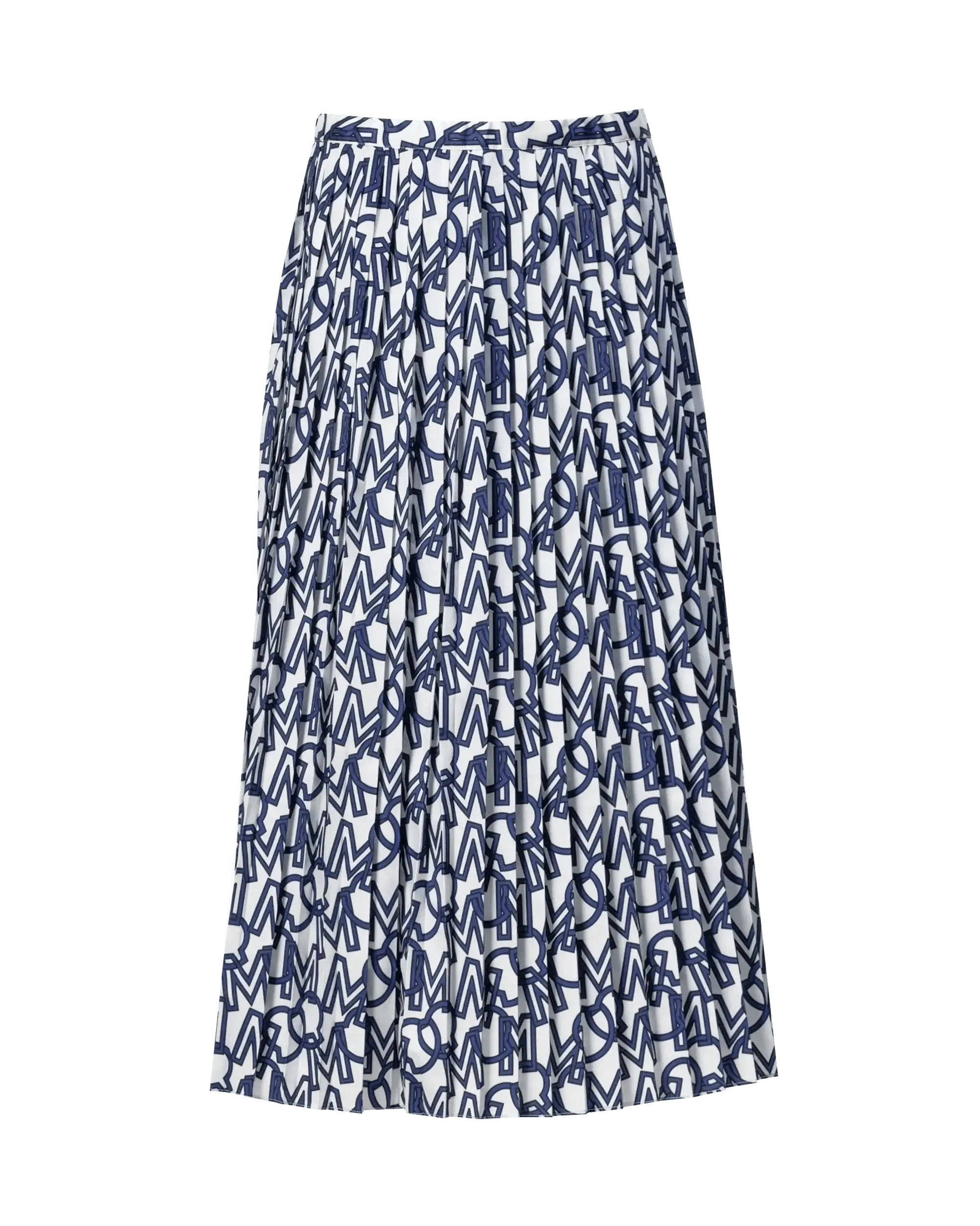 Anagram Printed Midi Skirt