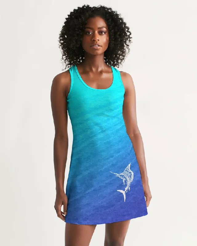 Ombre Sailfish Women's Racerback Dress