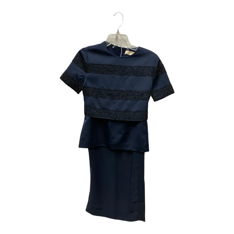 Skirt Set 2pc By Keepsake In Navy, Size: Xs