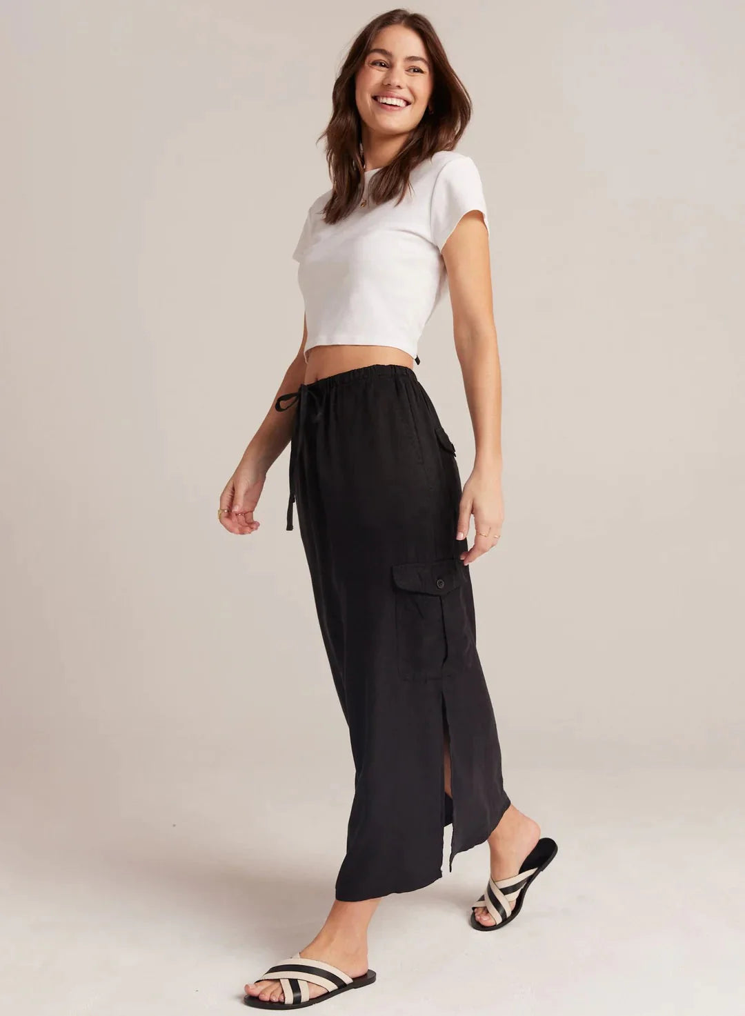 CARGO MIDI SKIRT