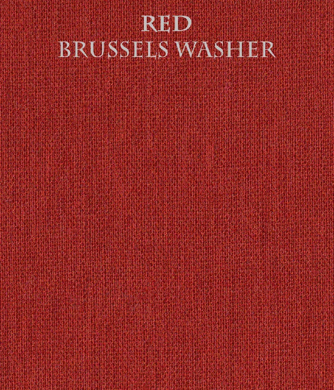 Red Brussels Washer