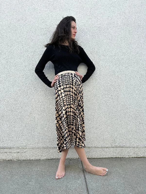 JCL Puzzle Print Skirt