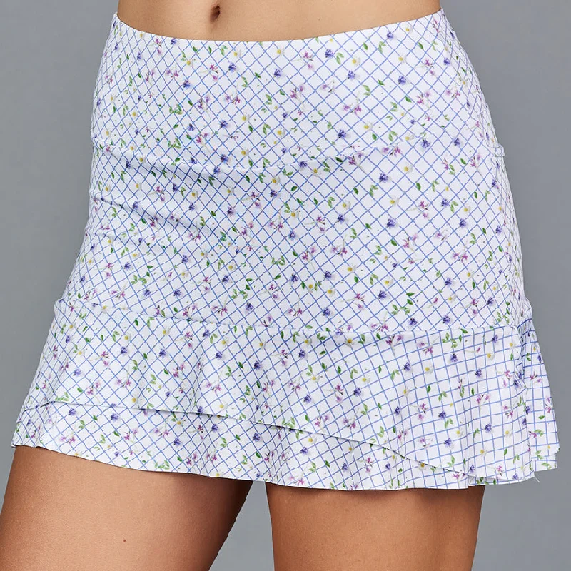 Notebook Short Print Skort (floral print)