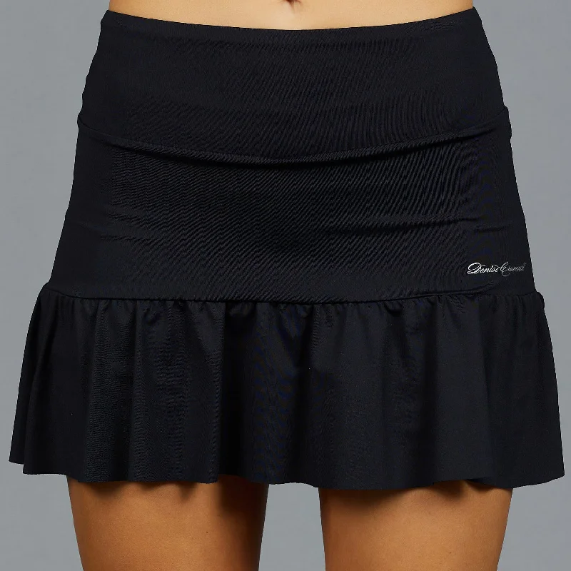 Parker Mid Gather Skort (black)