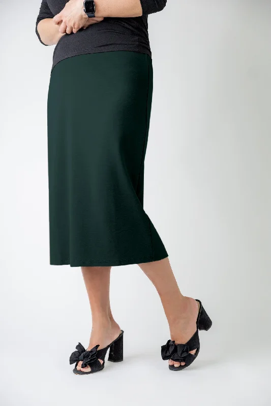 27" Relaxed Midi Skirt (Clearance)