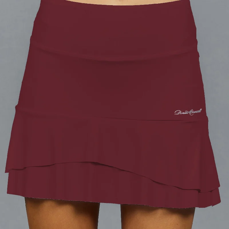 Mid Basic Skort (rust)