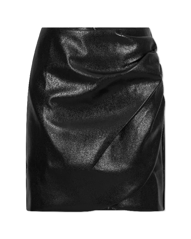 Shyann Vegan Leather Mini Skirt